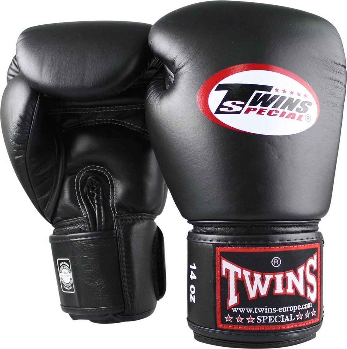Twins BG-N Bokshandschoenen Zwart (Beschikbaar in verschillende maten)