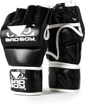 BadBoy MMA Handschoenen Met Duim Zwart/Wit S/M