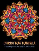 Christmas Mandala coloring book for Adults relaxation