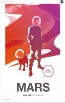 Modern Explorers Mars Dune Scouts, NASA Science - Foto op Forex - 40 x 60 cm
