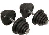 Active Panther Dumbbells 50 kg - Verstelbare Dumbbell set 2 stuks - Halterset Gewichten - Professionele gewichten