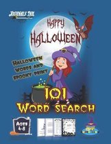 Halloween Word Search Book for Kids Ages 4-8