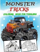 Monster Trucks coloring Book For Toddlers