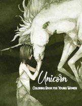 Unicorn Coloring Book for Young Women