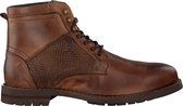Omoda 726 Veterboots - Laarzen Met Veters - Heren - Cognac - Maat 42