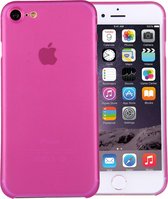 Apple iPhone SE (2020) Hoesje - Mobigear - Ultra Thin Serie - Hard Kunststof Backcover - Magenta - Hoesje Geschikt Voor Apple iPhone SE (2020)
