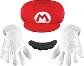 "Mario's accessoires set voor kinderen - Verkleedattribuut - One size"