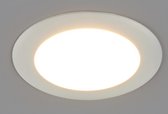 Arcchio - LED downlight - 1licht - kunststof, aluminium - H: 6.35 cm - wit - Inclusief lichtbron