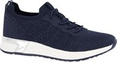 venice Blauwe instapper knitted - Maat 39