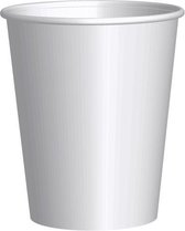 Kartonnen Koffiebekers Wit 200cc/8oz – 1000 stuks