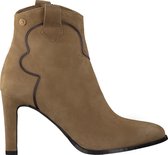 Notre-V Dames Enkellaarsjes  - Taupe - Maat 35