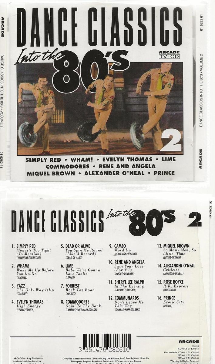 DANCE CLASSICS into the 80's volume 2