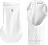 Coolibar - UV-werende handbescherming voor volwassenen - Tramo Performance - Wit - maat L/XL