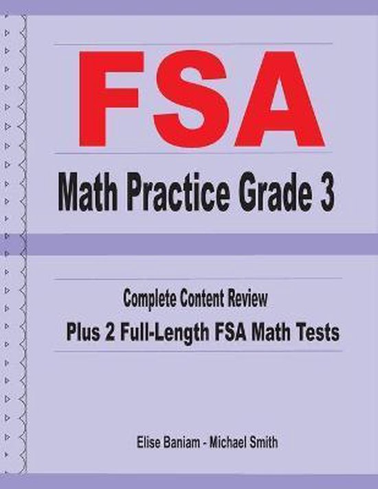 FSA Math Practice Grade 3 - cover