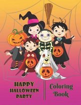 HAPPY HALLOWEEN PARTY Coloring Book