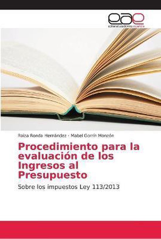 Procedimiento para la evaluación de los Ingresos al Presupu ... - cover