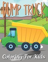 Dump Truck Coloring For Kids