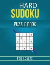 Hard Sudoku Puzzle Book For Adults