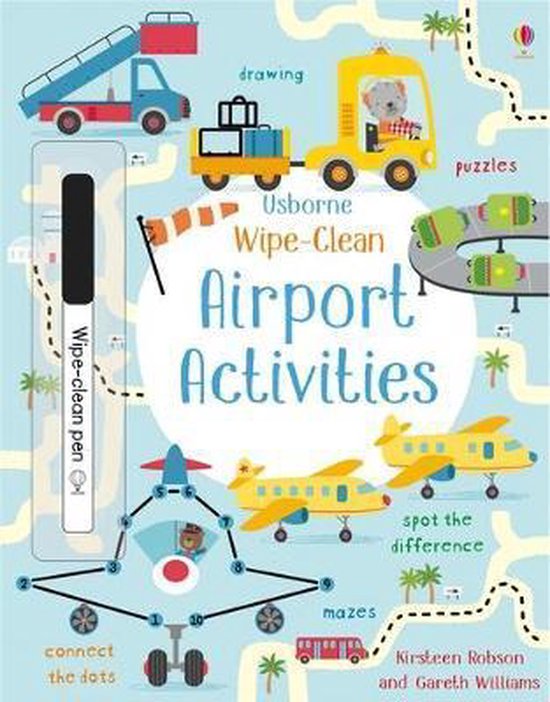WipeClean Airport Activities 1 WipeClean Activities
