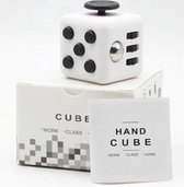 Fidget Cube - Friemelkubus Wit/Zwart