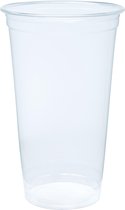 Composteerbare wegwerpbeker voor frisdrank en smoothies, 500ml - PLA