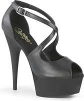 Pleaser Hoge hakken -37 Shoes- DELIGHT-621 US 7 Zwart