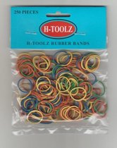 250 stuks gekleurde Elastic bands| Elastieken bandjes| Elastiekjes| Gekleurde Elastieken| Elastiek| Haarelastiek
