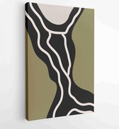 Abstract wall arts vector background collection 4 - Moderne schilderijen – Vertical – 1904687617 - 50*40 Vertical