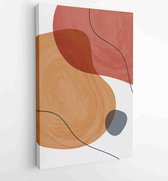 Abstract wall arts background vector set 1 - Moderne schilderijen – Vertical – 1909172767 - 115*75 Vertical