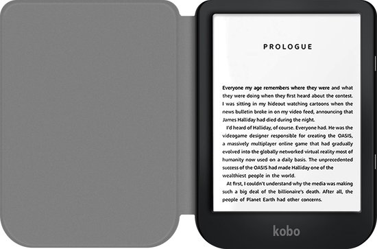 Lunso - sleepcover flip hoes - Geschikt voor Kobo Nia (6 inch) - Van Gogh Amandelboom van Merkloos — afbeelding 5