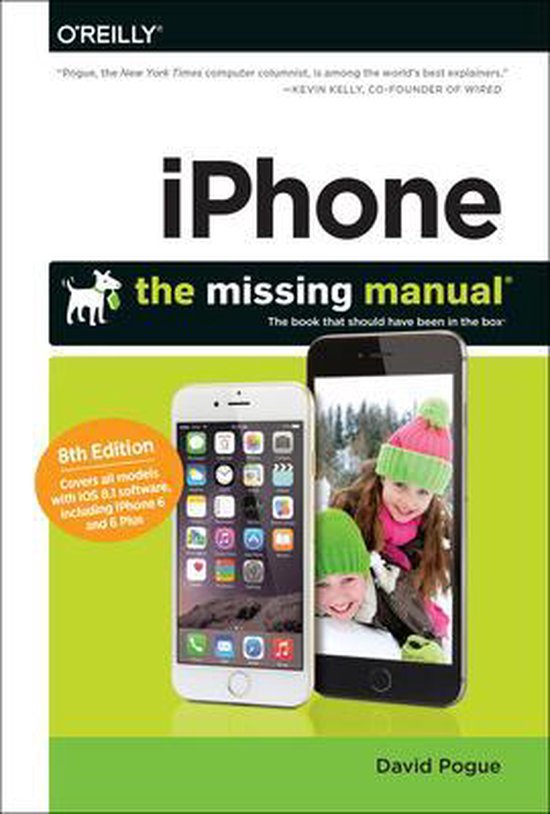 iPhone: The Missing Manual 8e - cover