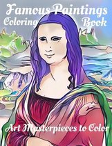 Famous Paintings Coloring Book
