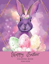 Happy Easter Coloring Book For Kids