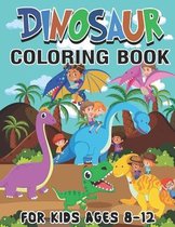 Dinosaur Coloring Book For Kids Ages 8-12