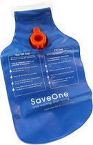 SaveOne - Waterbesparing Toilet - 1.5 liter besparing per spoelbeurt - duurzaam