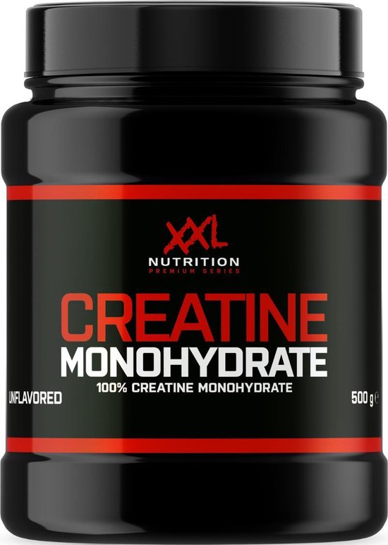 XXL Nutrition - Creatine Monohydraat - Supplement voor Spieropbouw & Prestaties, Vegan Creatine Monohydrate 100% - Poeder - Smaakloos - 500 gram