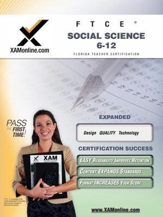 FTCE Social Science 6-12 Teacher Certification Test Prep Stu ... - cover
