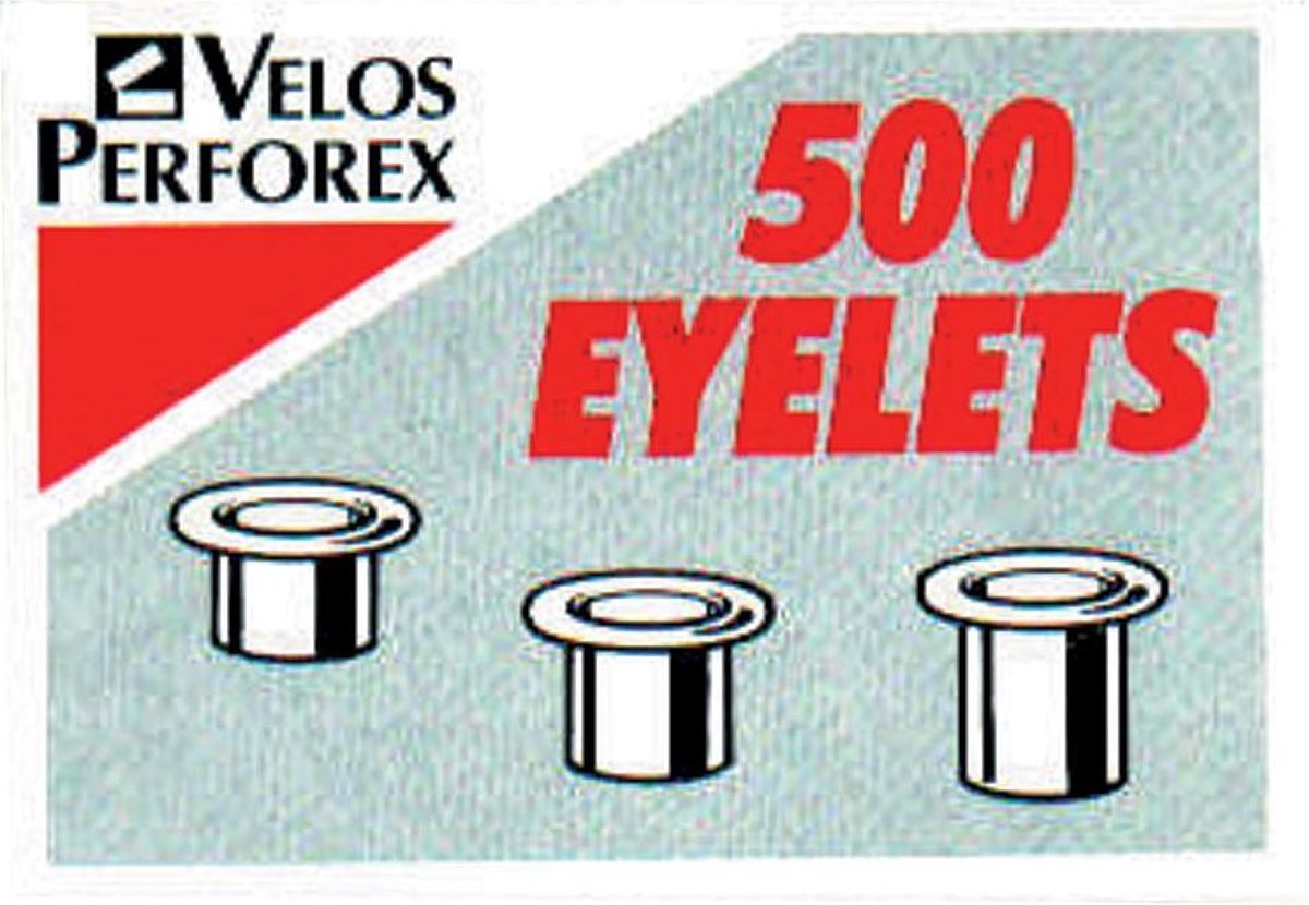 Eyelets Rivetten 4mm nr.2 Velos 500 stuks