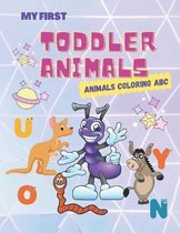My First Toddler Animals Coloring ABC