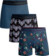 Muchachomalo 3-pack boxershort heren - Elastisch katoen - Ademend - Zachte waistband - Bats