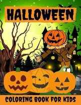 Halloween Coloring Book for Kids: Halloween Books for Toddlers