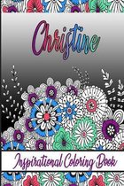 Christine Inspirational Coloring Book