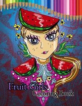 Fruit Girls Coloring Book
