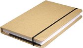 RAYHER HOBBY 67002000 Craft papieren notitieboek FSC Mix Credit, 9 x 14 x 1,5 cm, 1