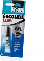 Bison PE-SUPERGEL Super Sekondenlijm 3 Gram