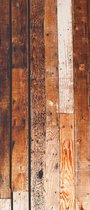 Planken deurposter 92x202 cm