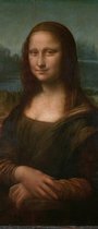 Mona Lisa deurposter 102x232 cm