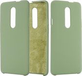 OnePlus 7 Pro Hoesje - Mobigear - Rubber Touch Serie - Hard Kunststof Backcover - Groen - Hoesje Geschikt Voor OnePlus 7 Pro