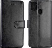 Samsung Galaxy M31 Hoesje - Mobigear - Wallet Serie - Kunstlederen Bookcase - Zwart - Hoesje Geschikt Voor Samsung Galaxy M31