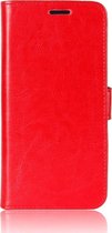 Nokia 2.3 Hoesje - Mobigear - Wallet Serie - Kunstlederen Bookcase - Rood - Hoesje Geschikt Voor Nokia 2.3